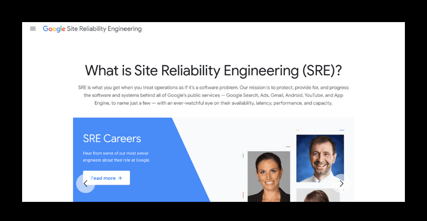Building Reliable Systems: Site Reliability Engineering